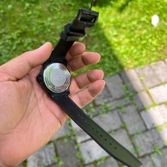 HAUREX WATCH MENS MADE IN ITALY  SWISS MOVEMENT watch black - Picture 10 of 11